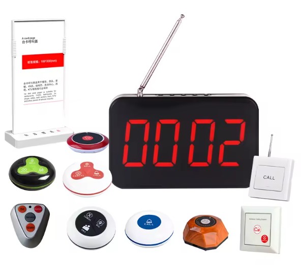 Sistem poziva za restorane. Pager sistem displej